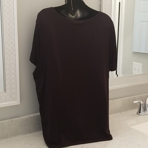 2/$11 🎉Black tiered short sleeve top! Sz XL - Picture 10 of 11